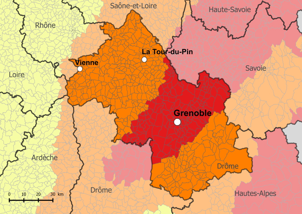 Monte escalier Isère