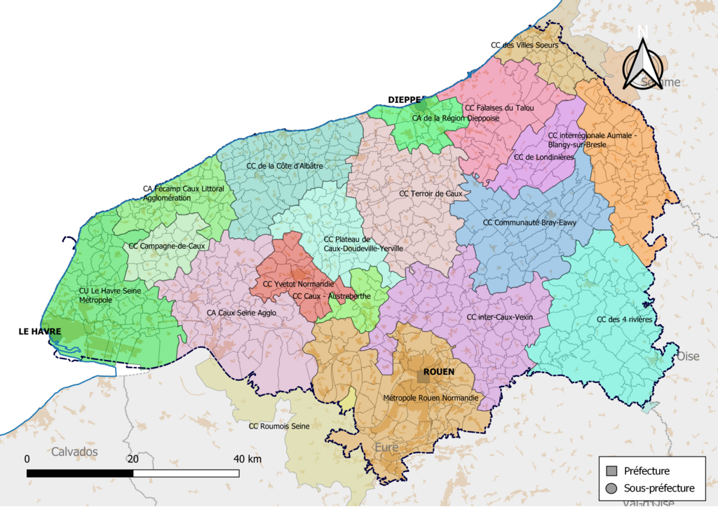 Monte escalier Seine-Maritime