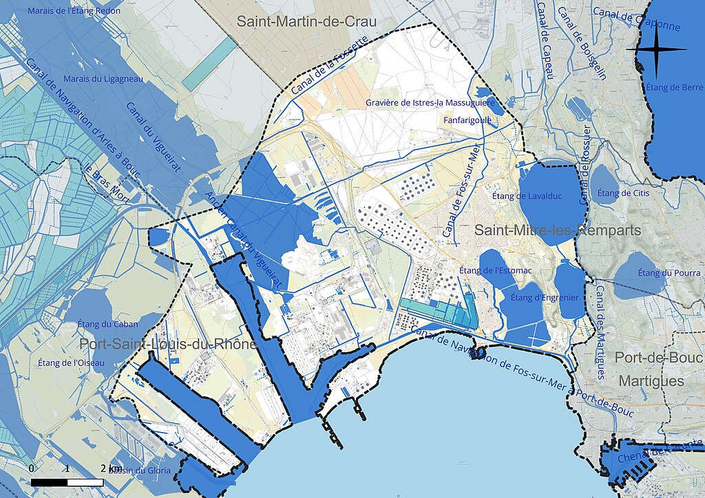 Monte escalier Fos-sur-Mer