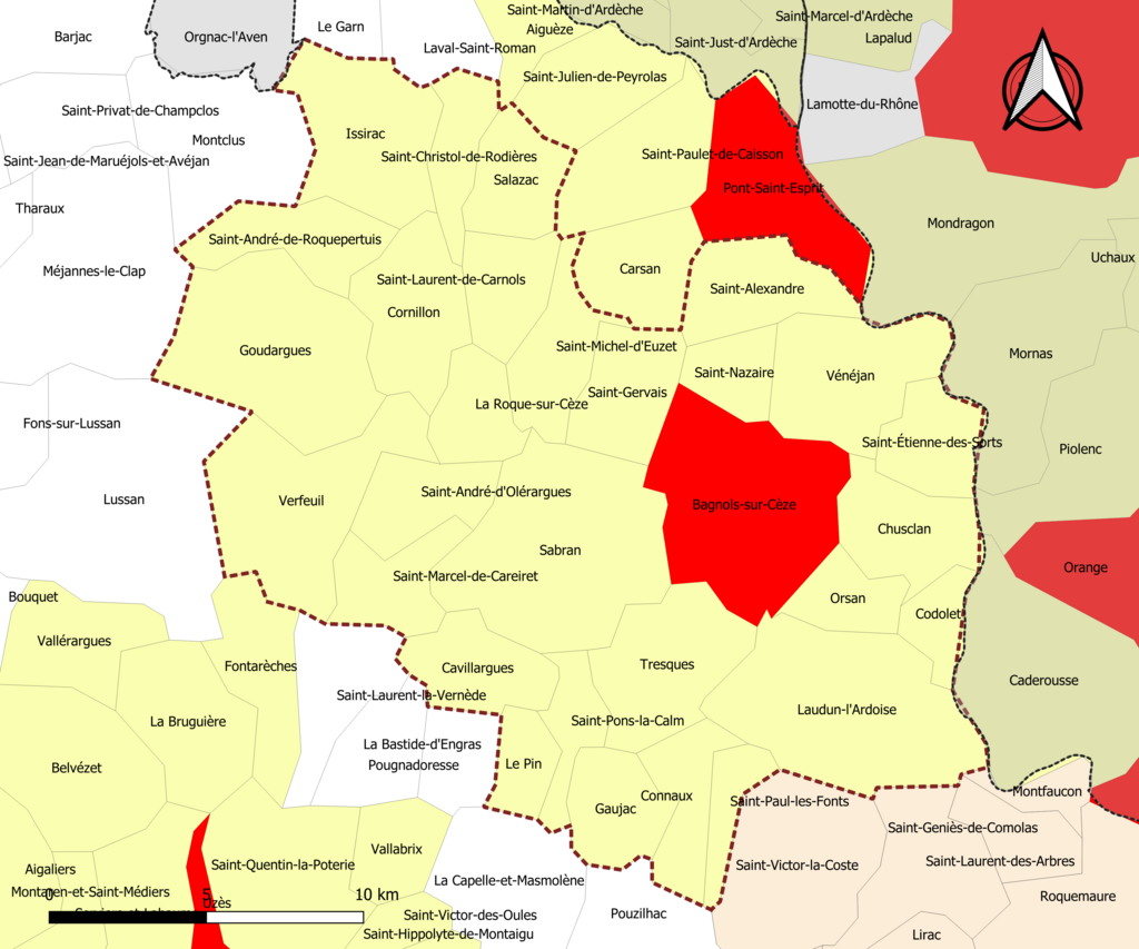 Monte escalier Bagnols-sur-Cèze