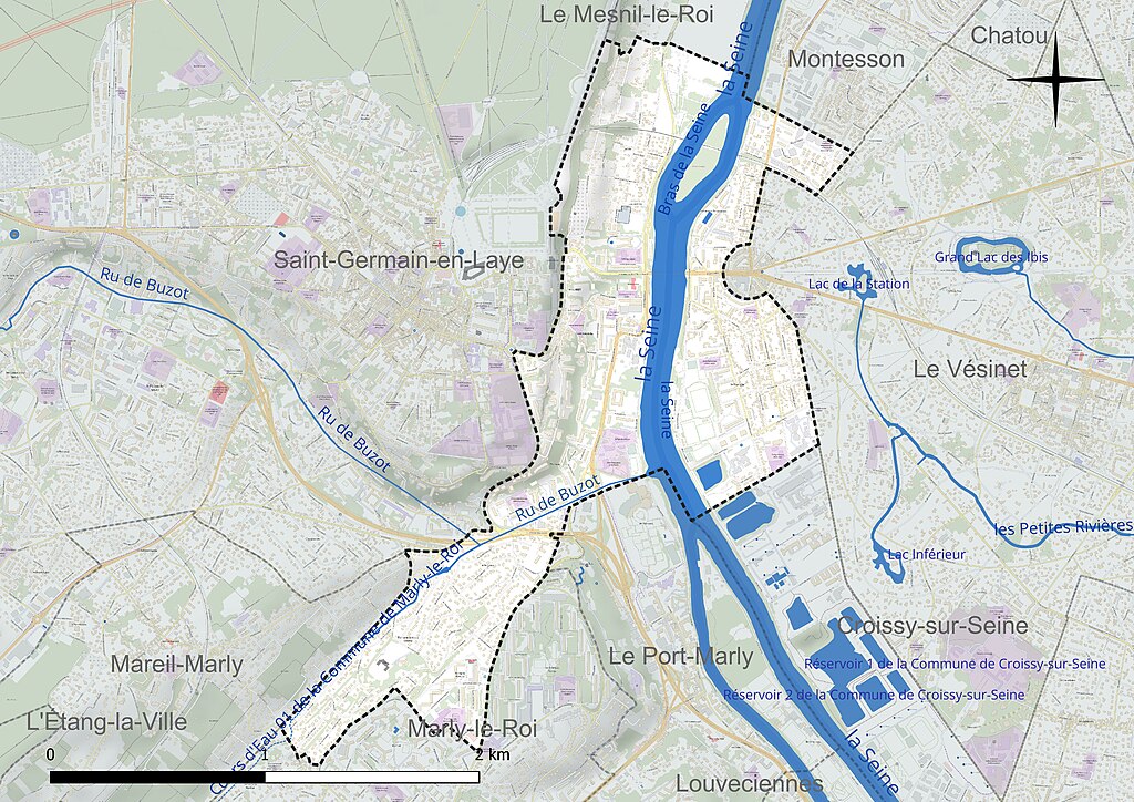 Monte escalier Le Pecq